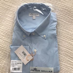 Unopened light blue Peter Millar shirt